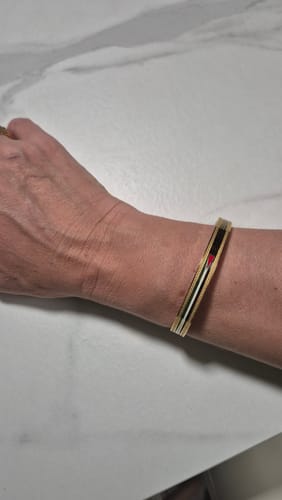 Customer photo review of Keffiyeh Cuff