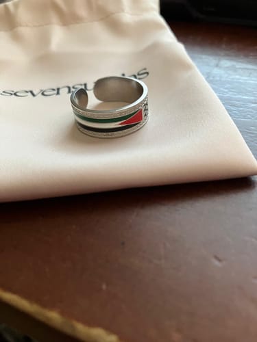 Customer photo review of Palestine Heritage Ring