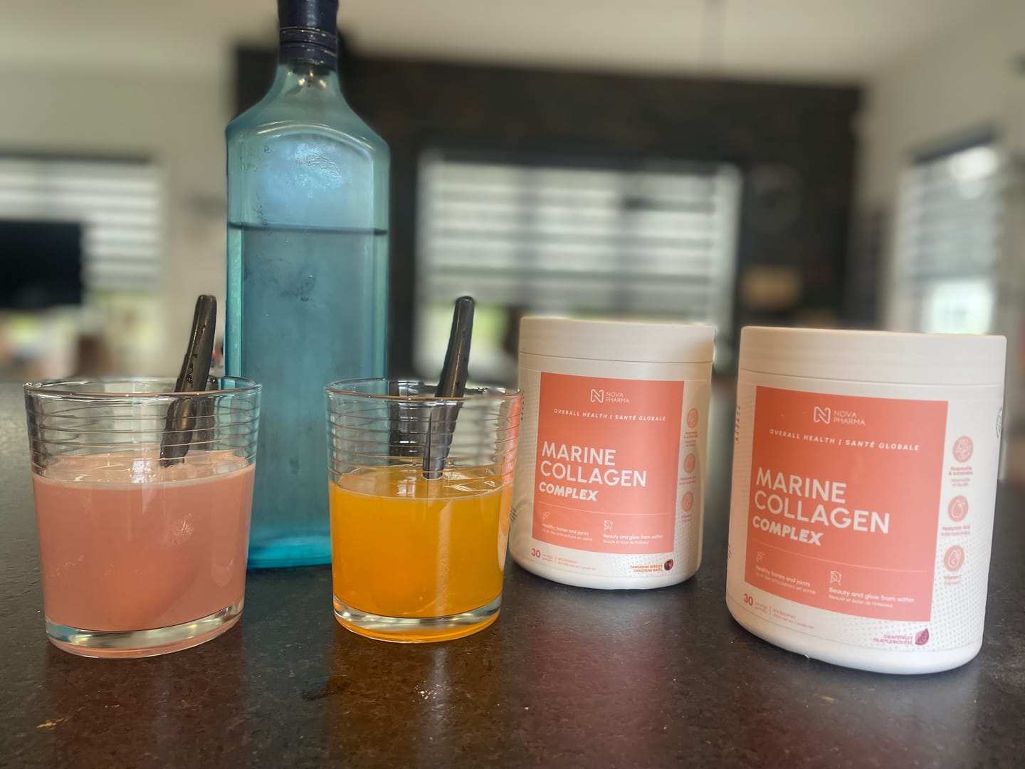 Customer photo review of Marine Collagen Complex With Hyaluronic Acid, Vitamin C and Biotin - 30 servings