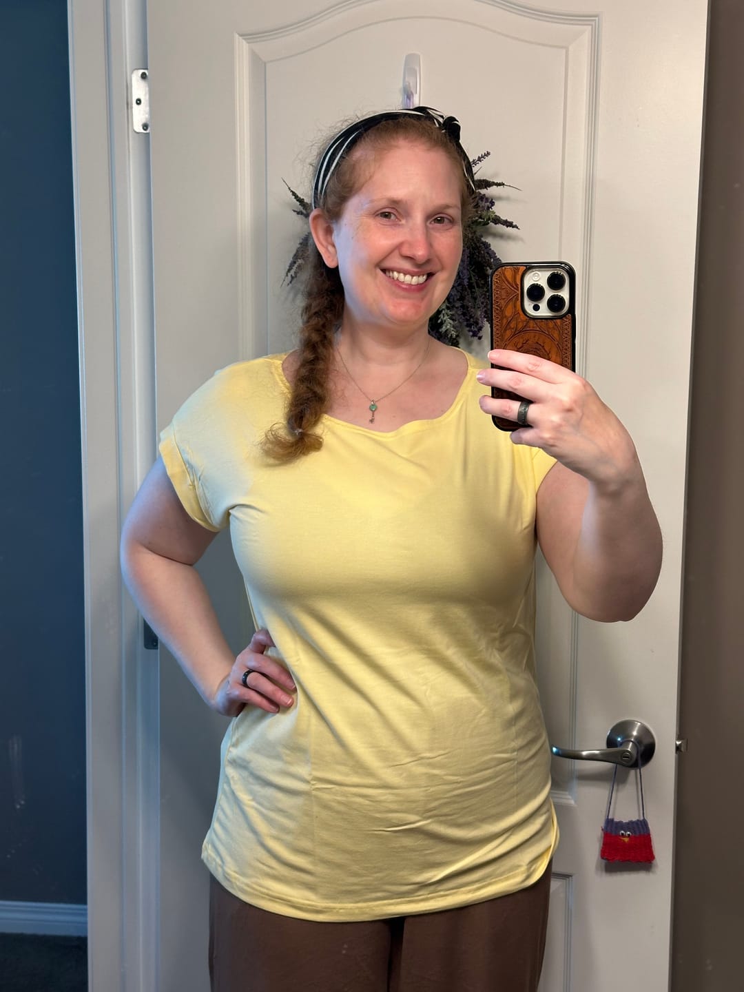 Customer photo review of *Pre-Sale* Cuff Tee