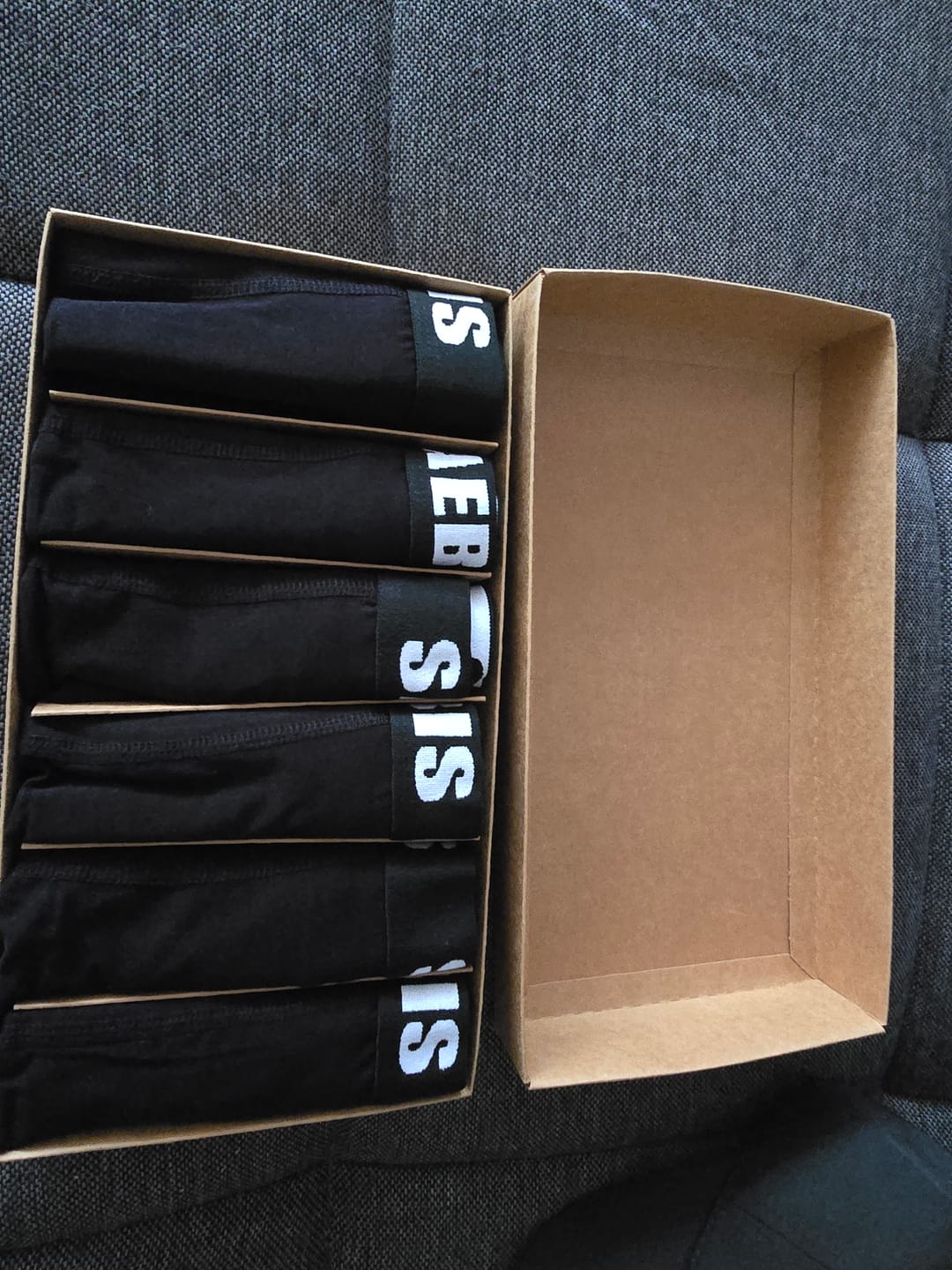 Customer photo review of Herren Boxershorts aus Baumwolle schwarz by SAEBIS®