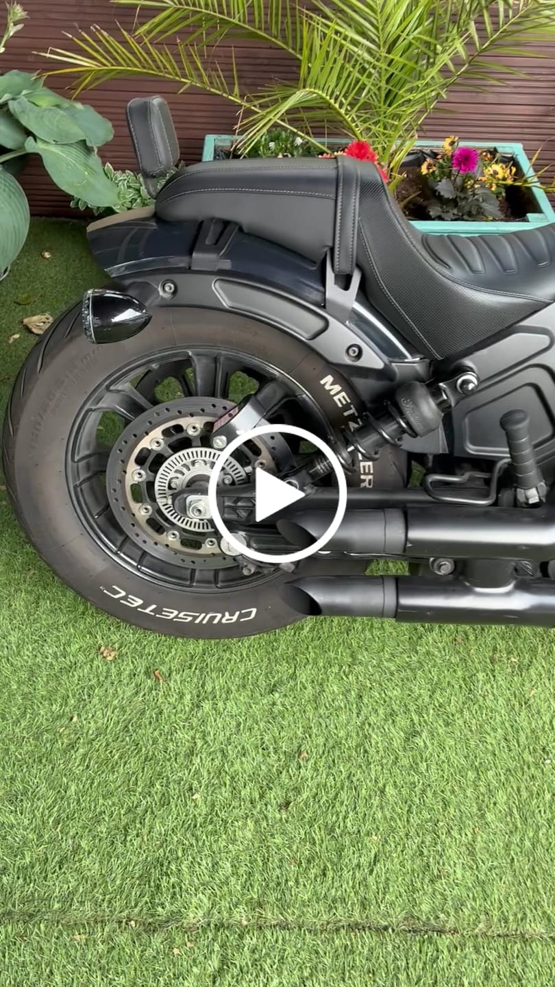 Customer video review of Classic Metal Pressed 7×5 Motorbike Number Plate