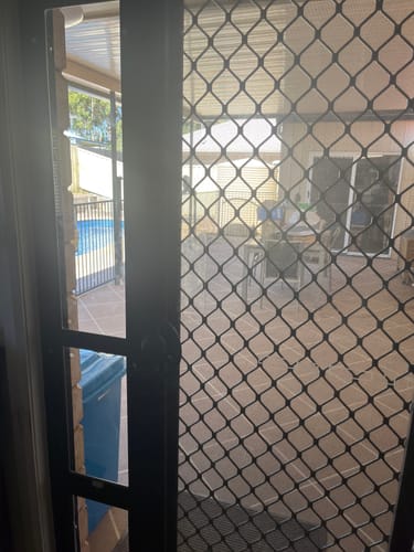 Customer photo review of Screen Door Adapter