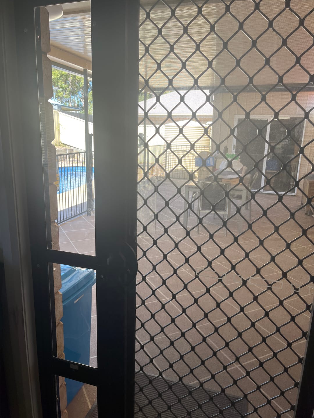 Customer photo review of Screen Door Adapter