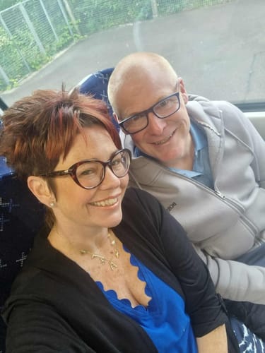 Customer photo review of GOLD OCEAN LETTER NECKLACE