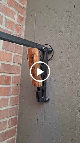 Customer video review of BraaiPlank™ Wall Mounted Wood Kindling Splitter