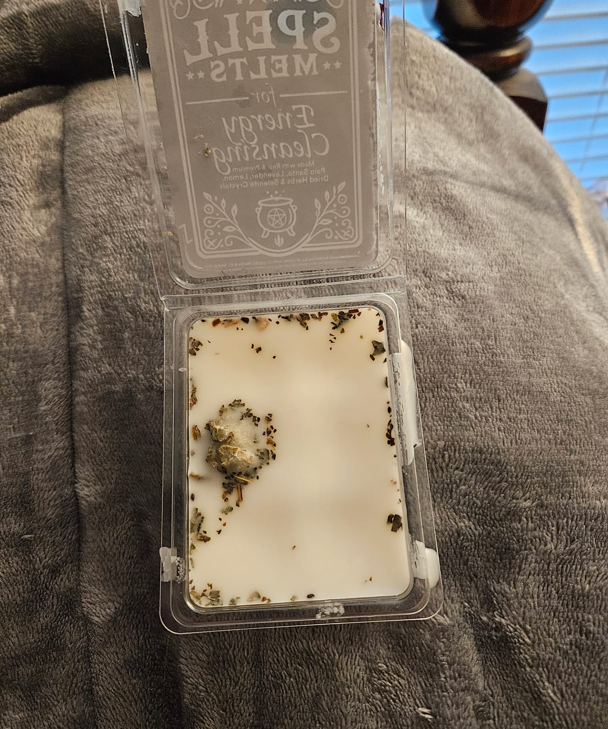 Customer photo review of Spell Melts for Energy Cleansing Wax Melts
