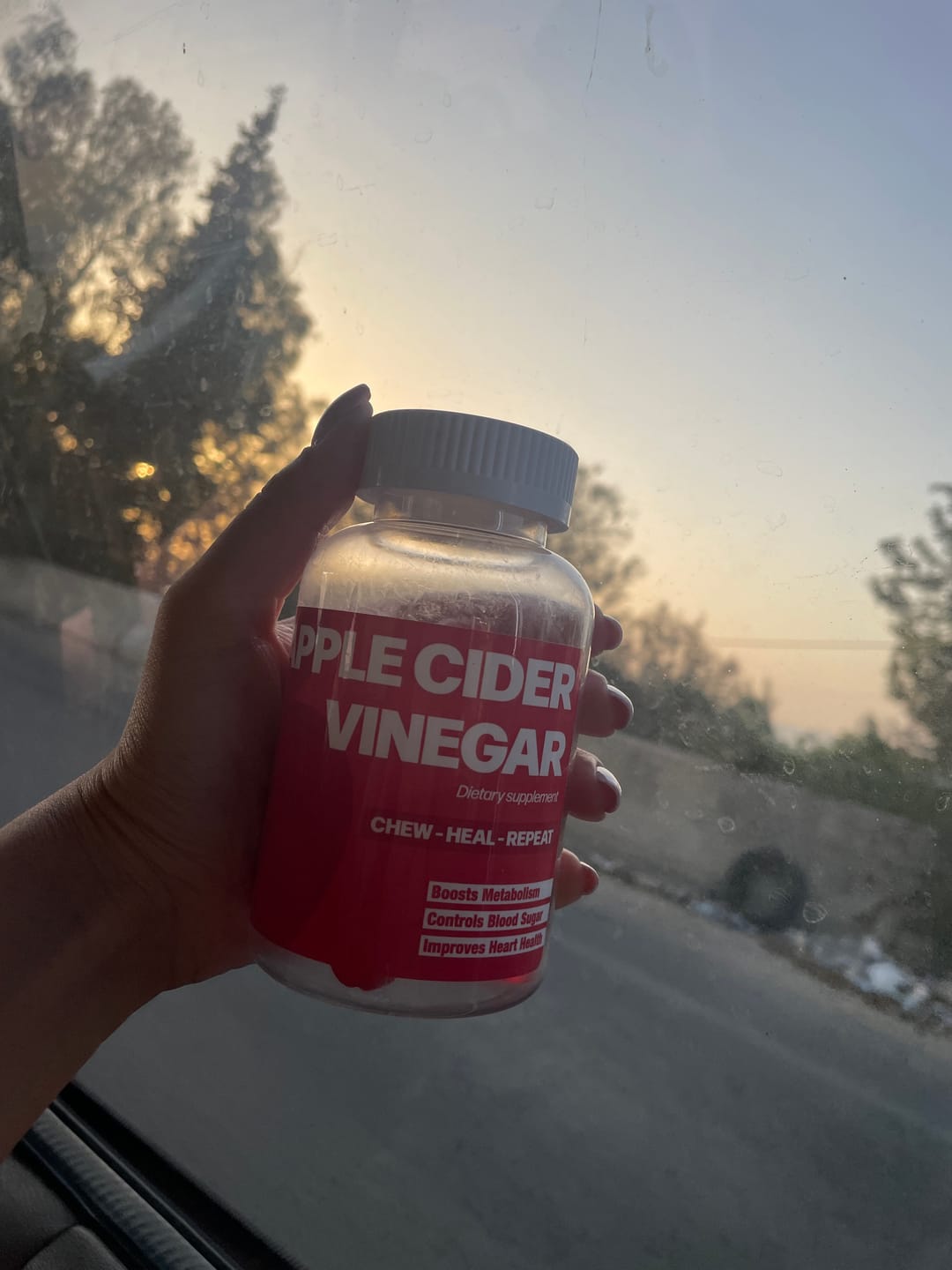 Customer photo review of Apple Cider Vinegar Gummies