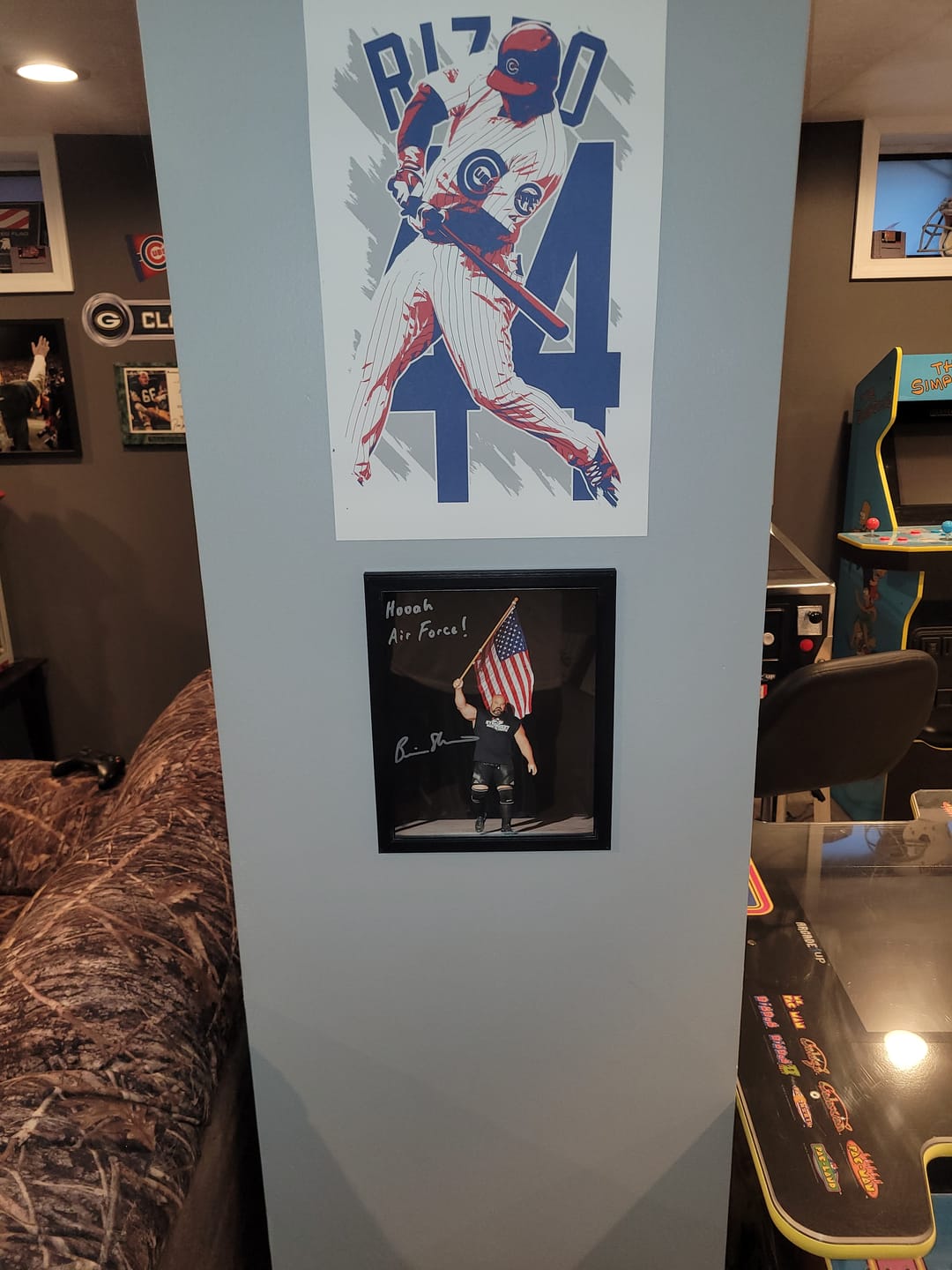 Customer photo review of PERSONALIZED STRONGEST MAN ON EARTH PICTURE