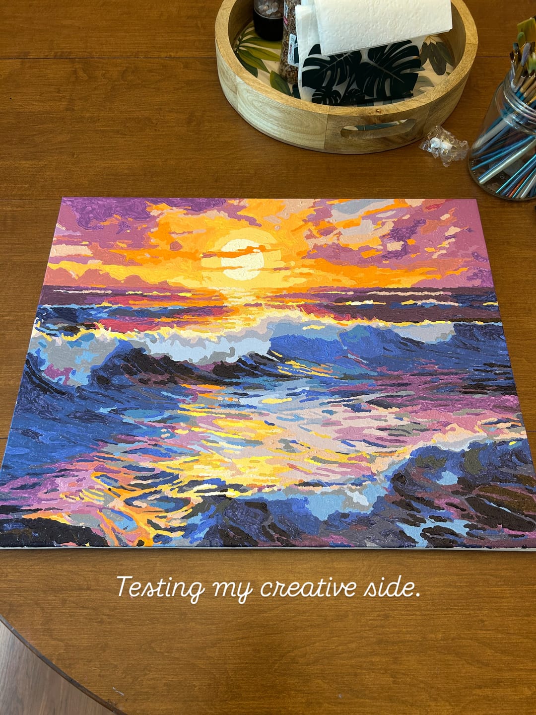 Customer photo review of Harmony Of Sunset