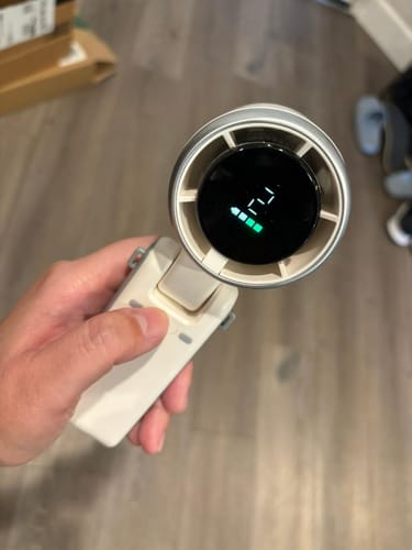Customer photo review of Portable Handheld Turbo Fan