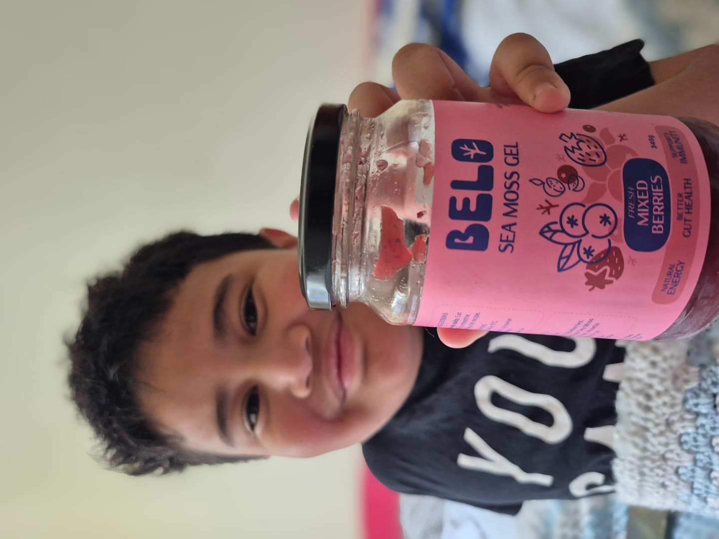 Customer photo review of Belo Sea Moss Gel - Starter Pack