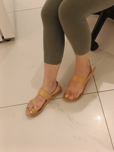 Customer photo review of Noga Sandals