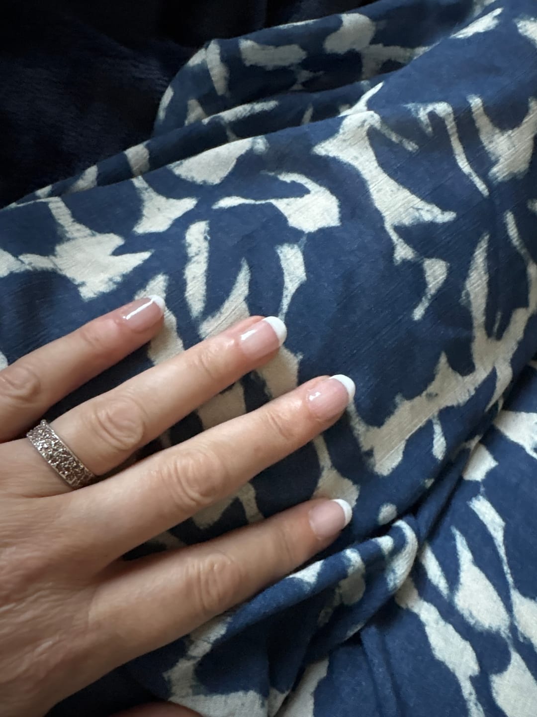 Customer photo review of Crystal Clear Dipping Powder