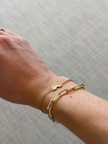 Customer photo review of Watermelon Bracelet Gold