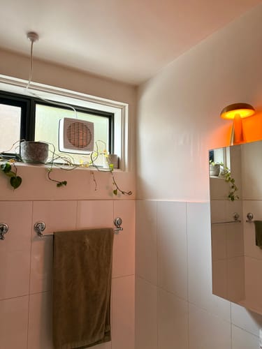 Customer photo review of Portable Metal Touch Lamp | Brassy Gold