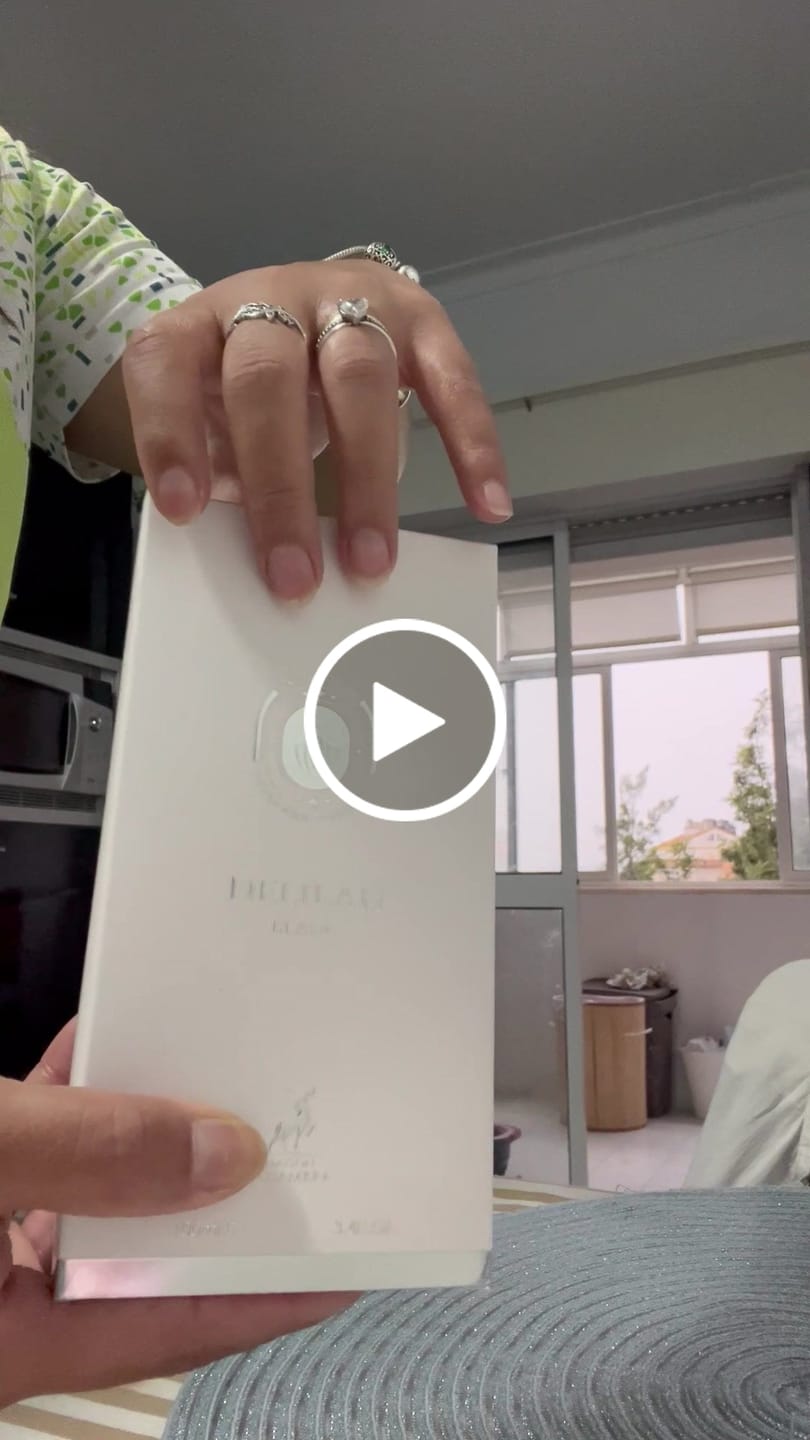 Customer video review of PERFUME DELILAH BLANC MAISON ALHAMBRA - 100ML