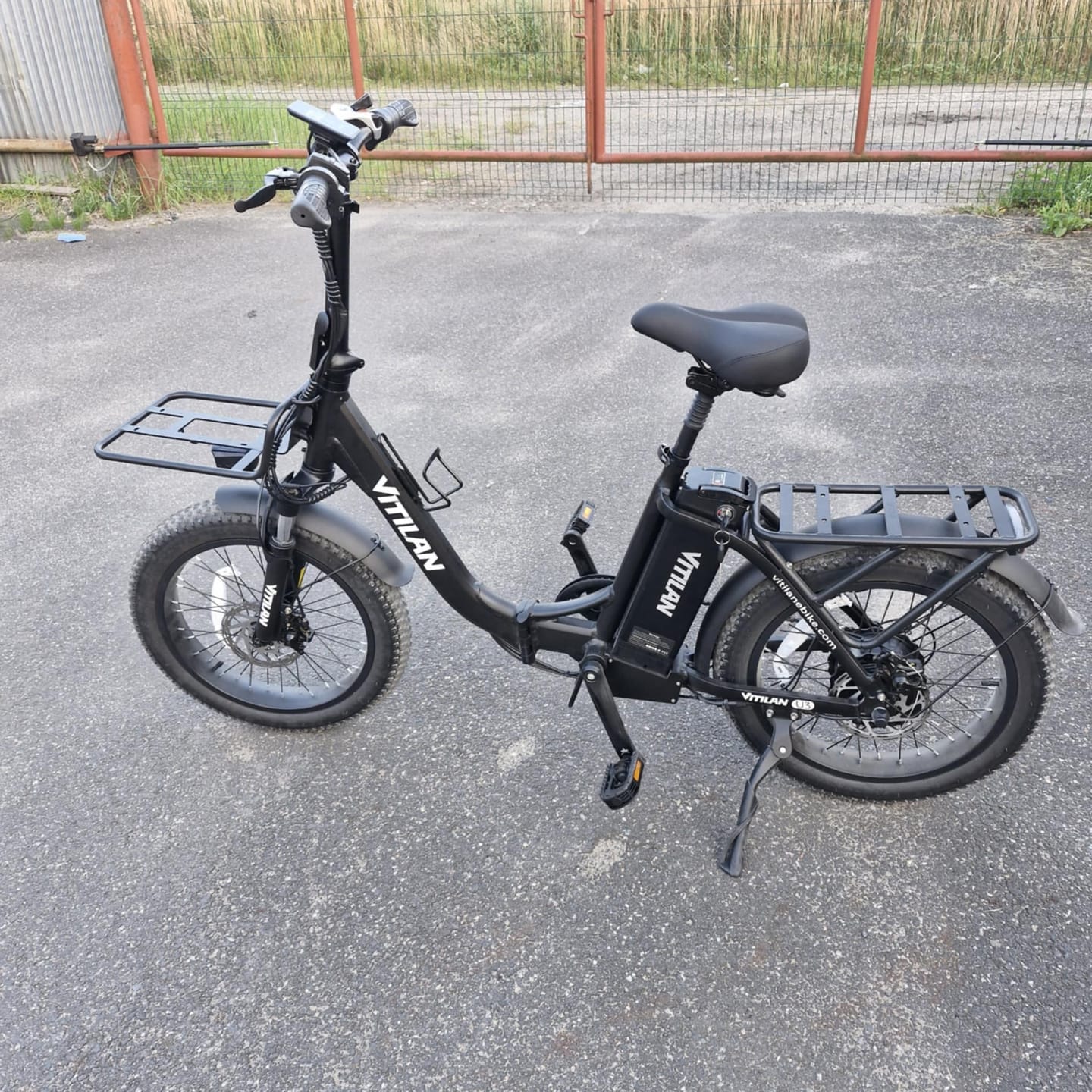 Customer photo review of U3 Commute Foldable Fat Tire Electric Bike