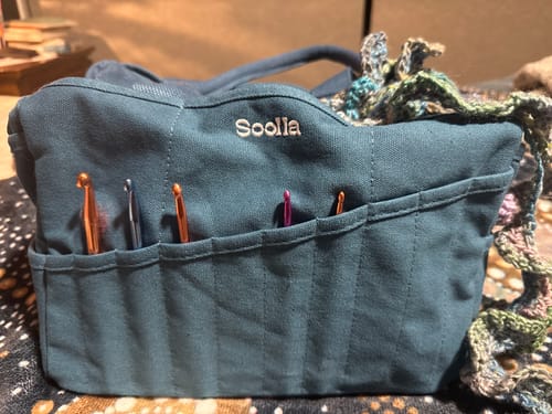 Customer photo review of Soolla® Studio Bag, Ganja Green