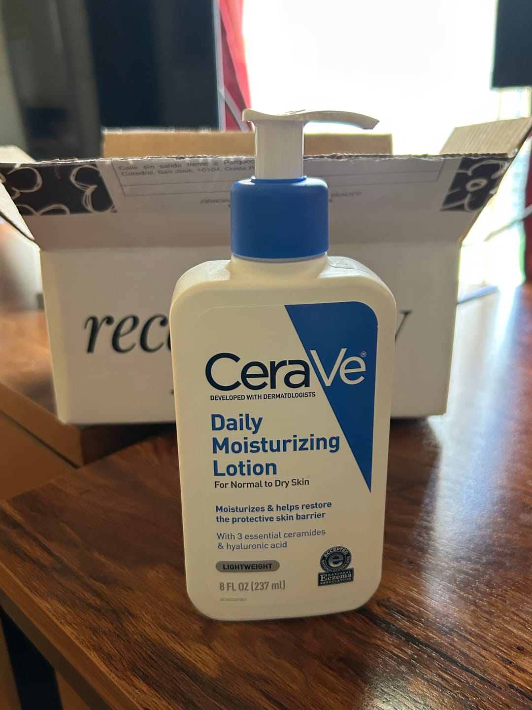 Customer photo review of Daily Moisturizing Lotion
