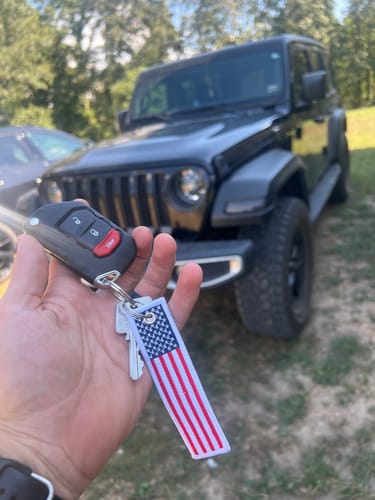 Customer photo review of FREEDOM KEY TAG