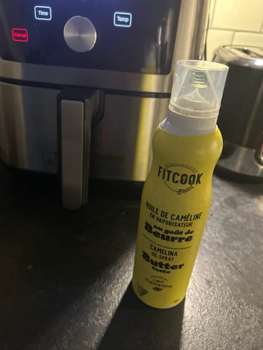 Customer photo review of Huile de Caméline en vaporisateur, saveur de beurre