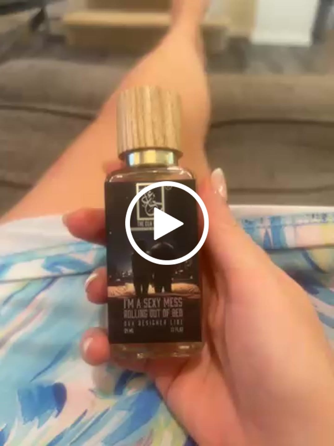 Customer video review of I'm A Sexy Mess Rolling Out Of Bed