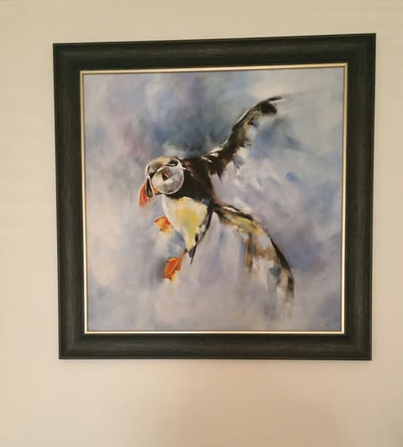 Customer photo review of Puffin Landing By Julie Brunn