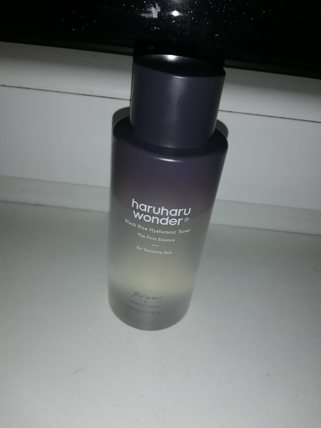 Customer photo review of Toniks ar melnajiem rīsiem ar hialuronskābi Haruharu Wonder Black Rice Hyaluronic Toner Sensitive Skin