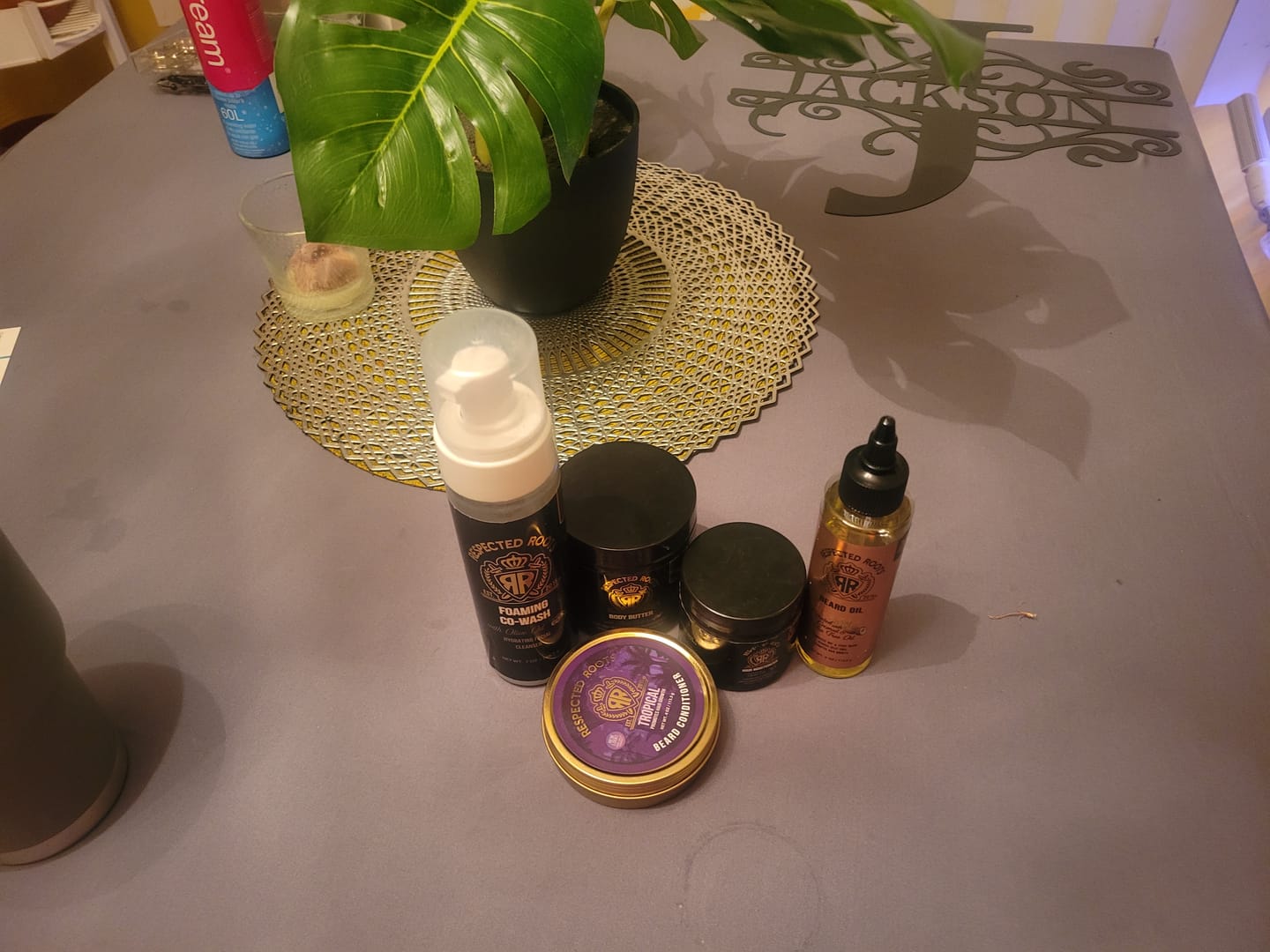 Customer photo review of Beard Hydration Trio