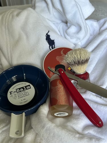 Customer photo review of F-Balm - Premium Anti-aging Tallow Balm - 2 oz.