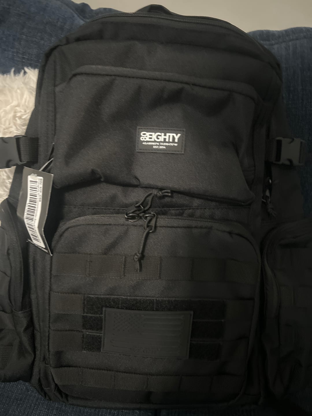 Customer photo review of 80Eighty® Commando Raven Backpack