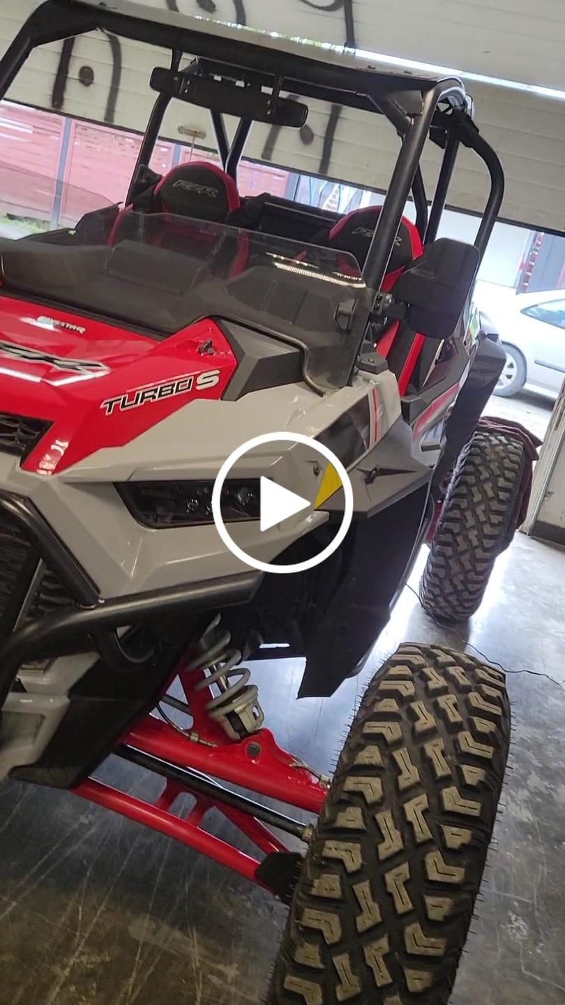 Customer video review of Side Mirrors and Rear Mirror with 1.75" to 2" Roll Bar Cage
