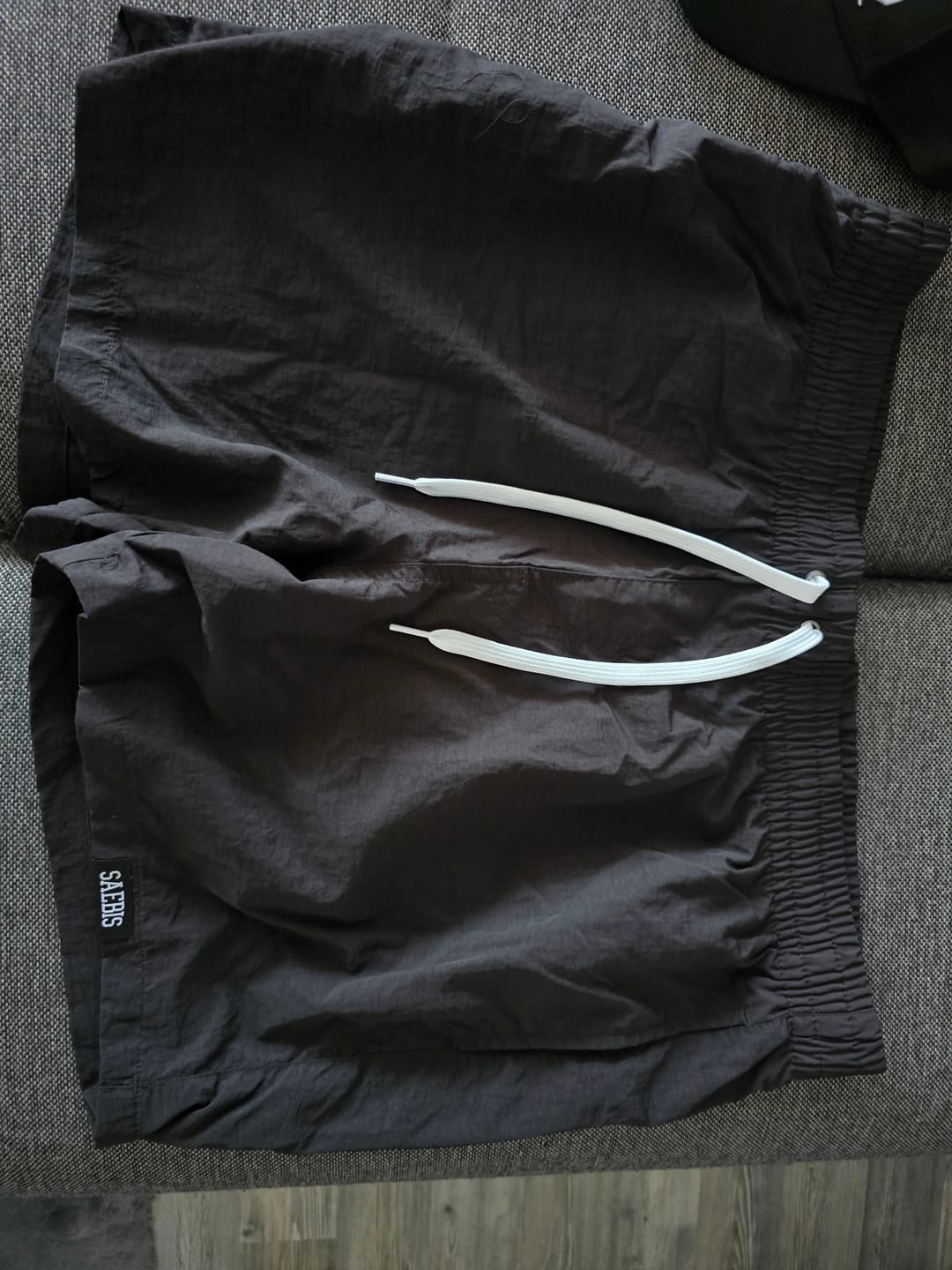 Customer photo review of Lifestyle Herren Badeshorts schwarz by SAEBIS®