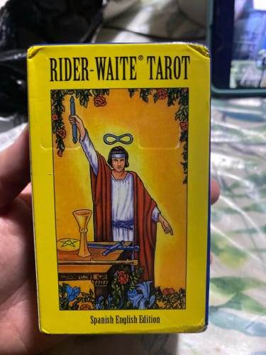Customer photo review of The Rider Tarot Cards for Divination Deck