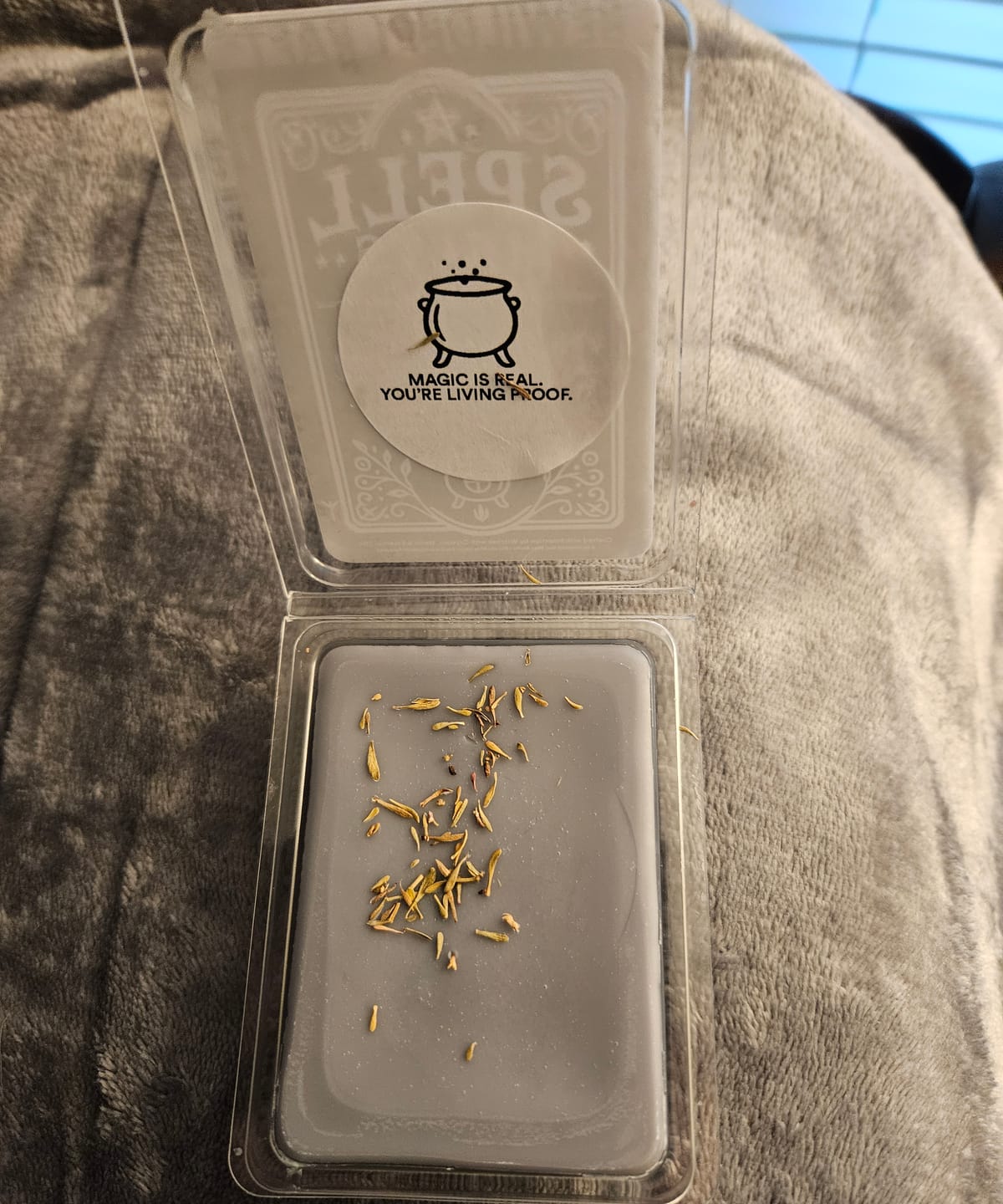 Customer photo review of Spell Melts for Protection Wax Melts