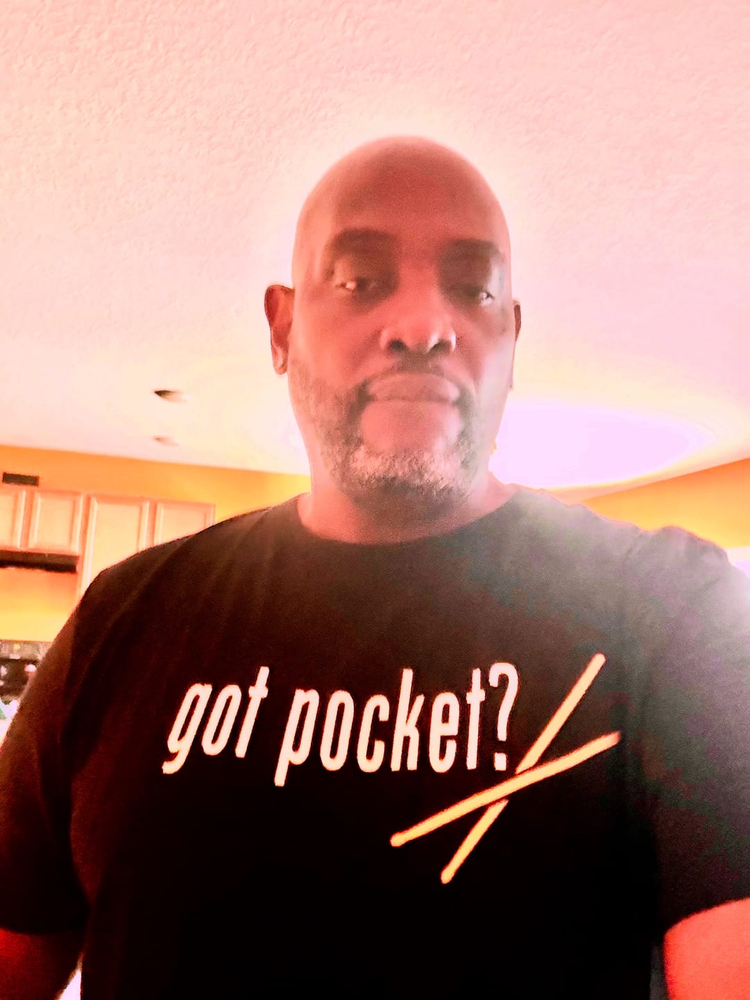 Customer photo review of Drum T-shirt (Black)