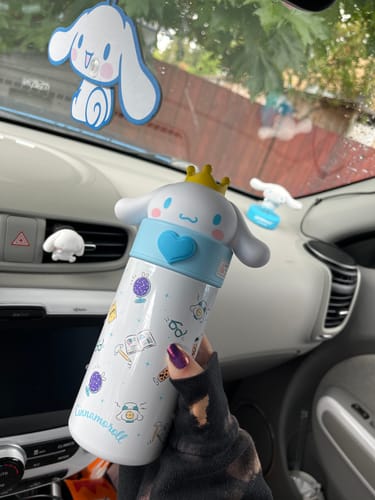 Customer photo review of Sanrio Stainless Steel Thermos - Kawaii Creatures