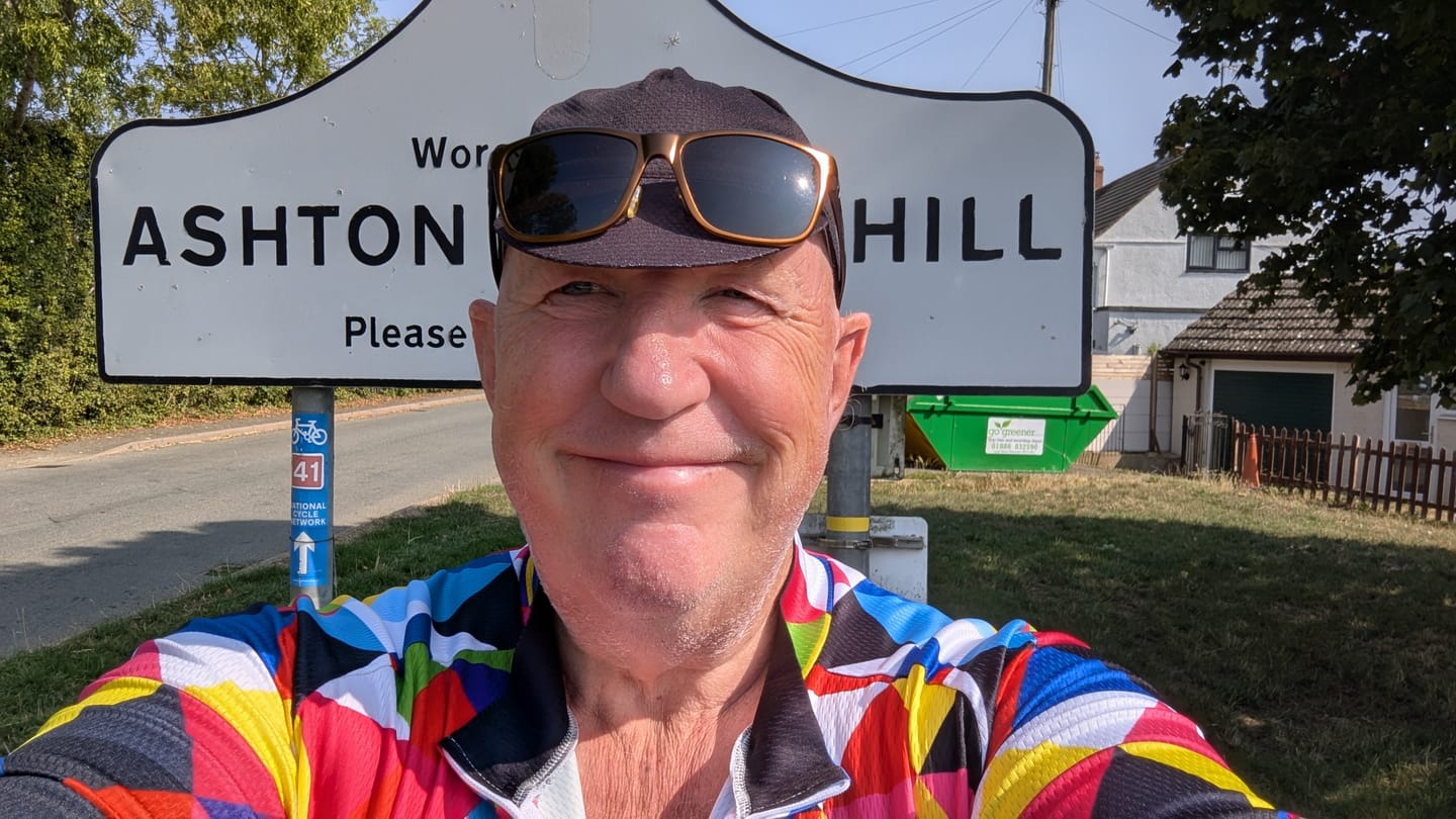Customer photo review of Colourful Triangles Cycling Jersey
