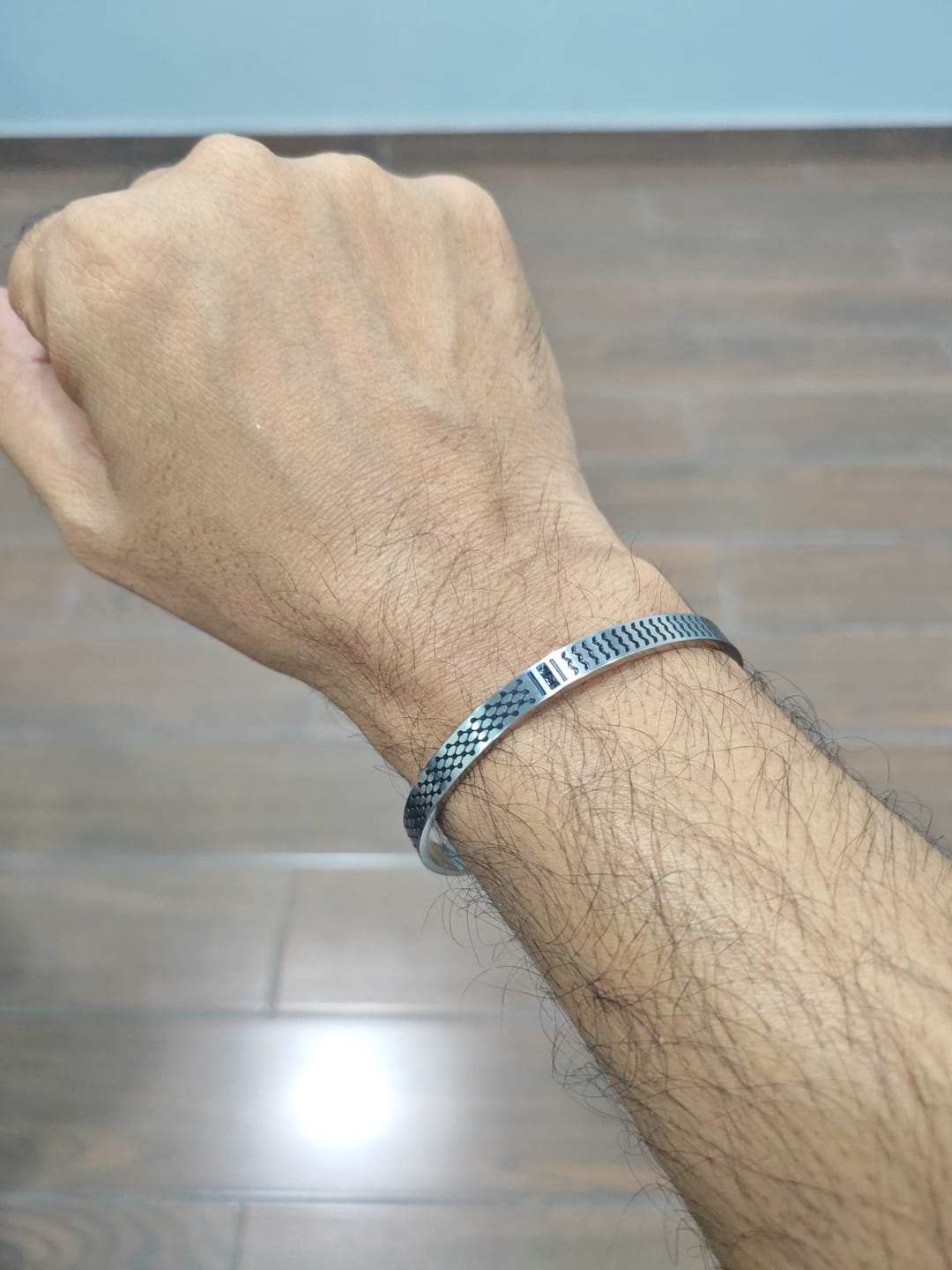 Customer photo review of Keffiyeh Cuff