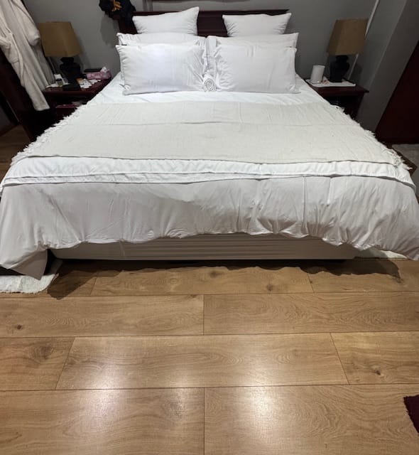 Customer photo review of Duvet Cover Set - Scandinavian White