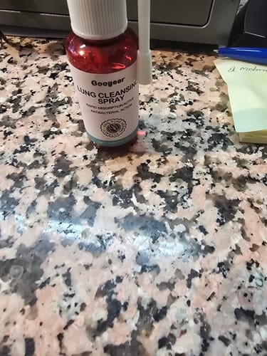 Customer photo review of Medivita Lungenklar Spray