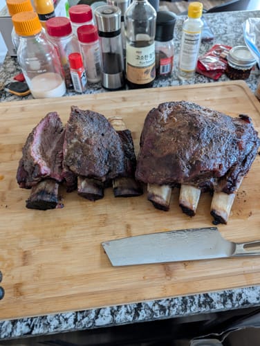 Customer photo review of Choice Bone-In Short Ribs