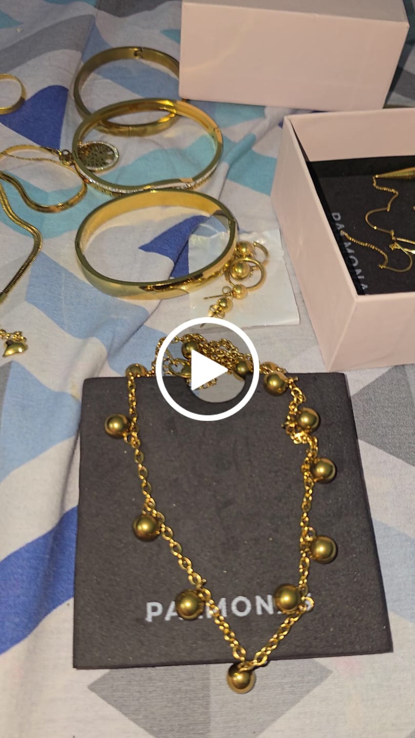 Customer video review of Beaded Grace Necklace