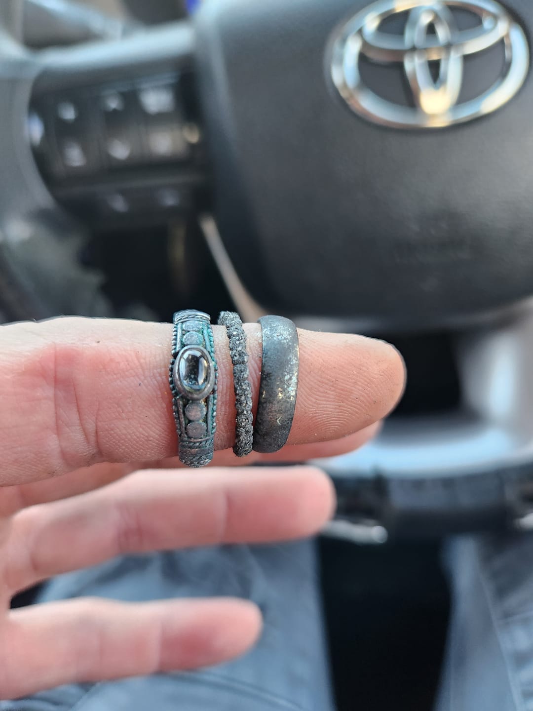 Customer photo review of MANTICORE M9 coil Minelab