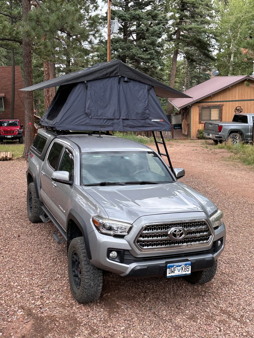 Customer photo review of OPENROAD Soft Roof Top Tent