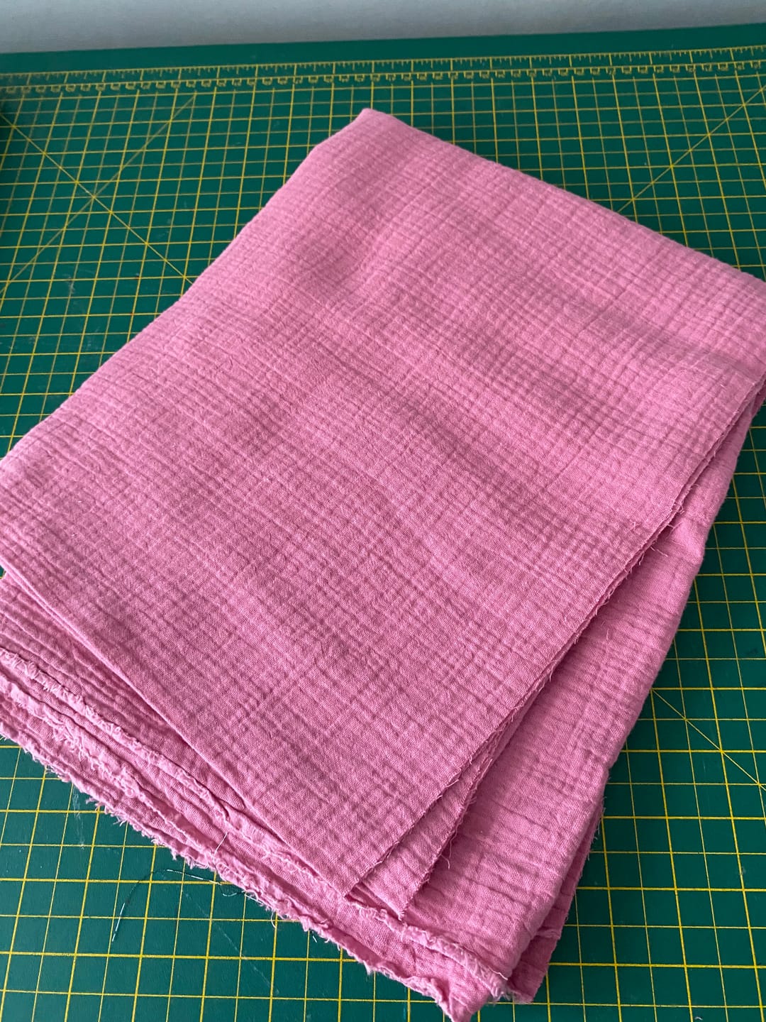Customer photo review of Plain Double Gauze Fabric