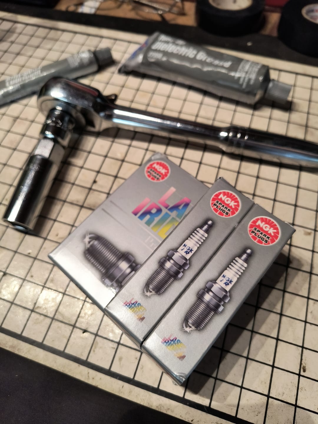 Customer photo review of NGK Laser Iridium Spark Plugs, Dodge (3.6L)