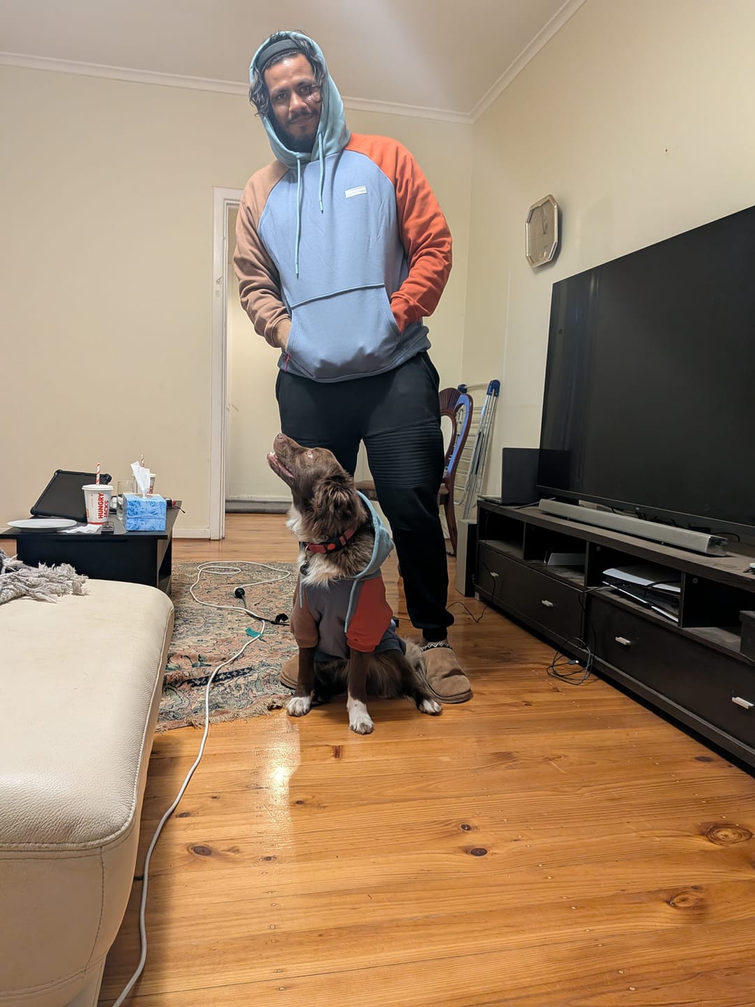 Customer photo review of Alpine Human Hoodie