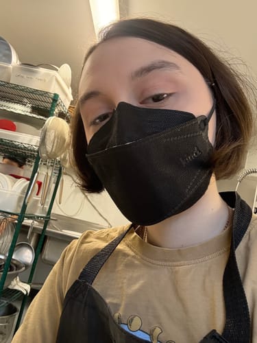 Customer photo review of KN95 Respirator Face Mask - Black